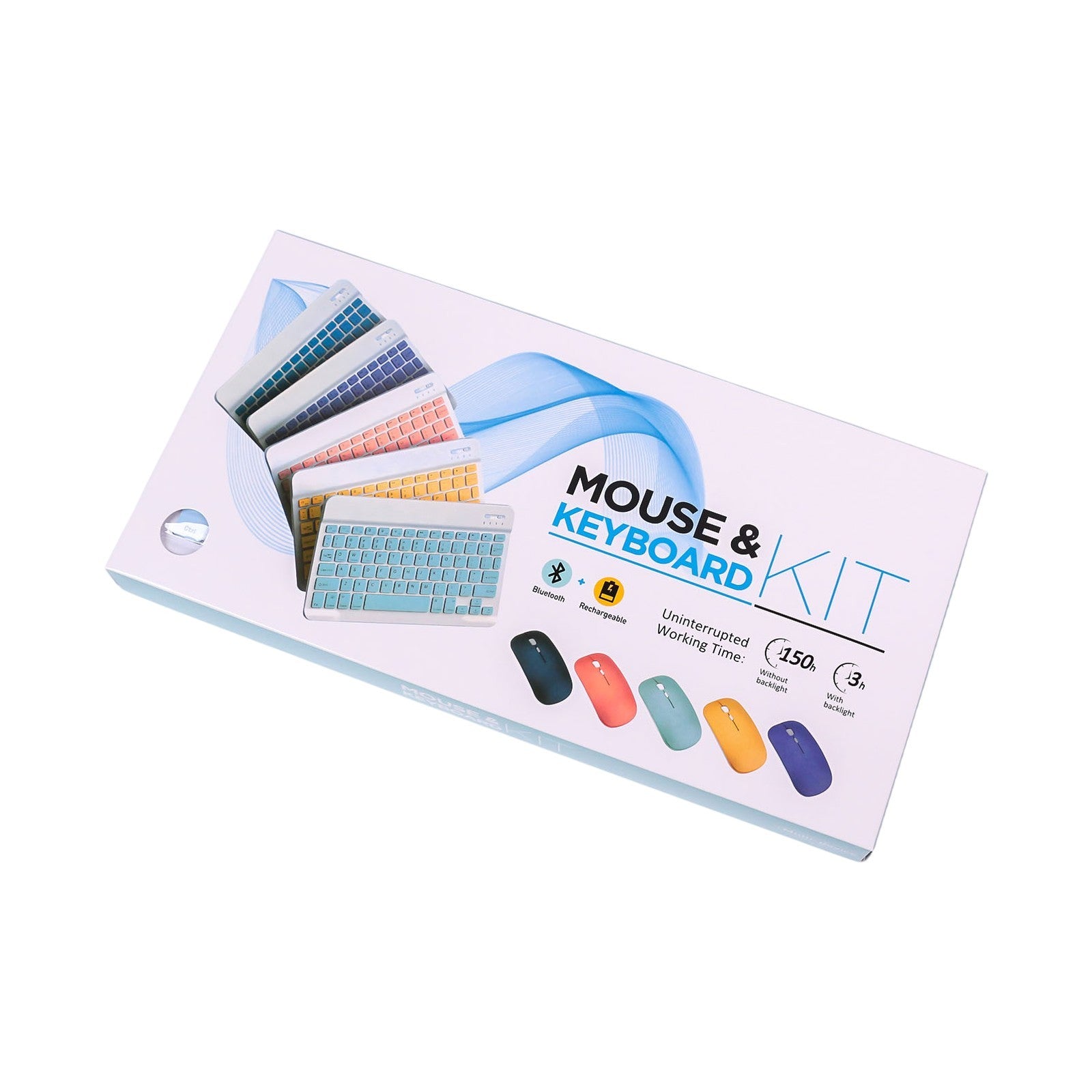 Clavier + Souris Sans Fil — Pack Bureau Ergonomique - Librairie Oxford City
