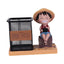 Pot à Stylo en Métal avec Figurine Décorative en Résine — Organisateur de Bureau Fantaisie - Librairie Oxford City