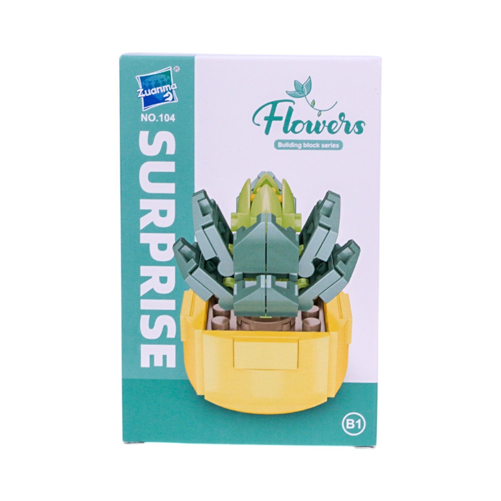 Roses en Briques – Série Flowers Building Block - Librairie Oxford City