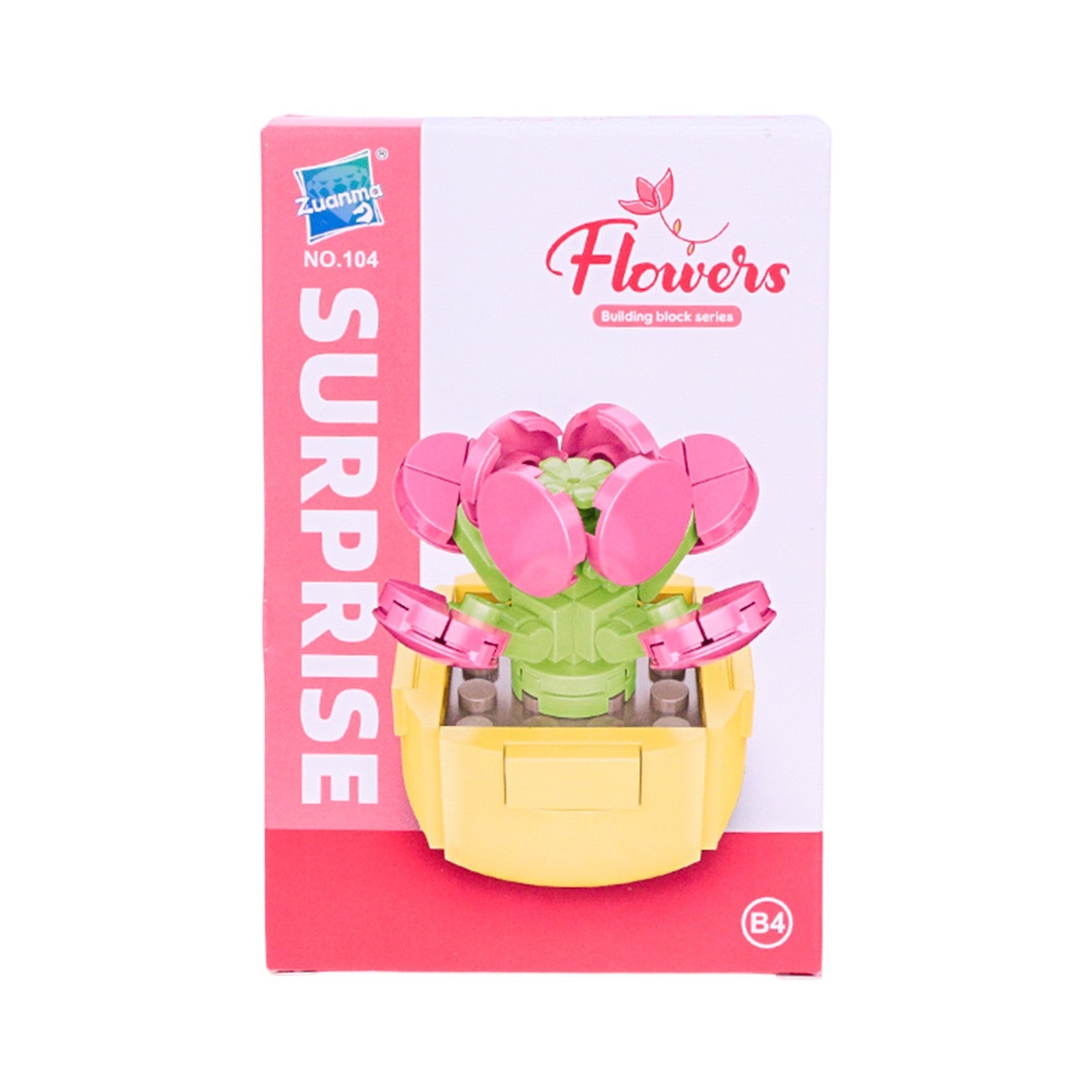 Roses en Briques – Série Flowers Building Block - Librairie Oxford City
