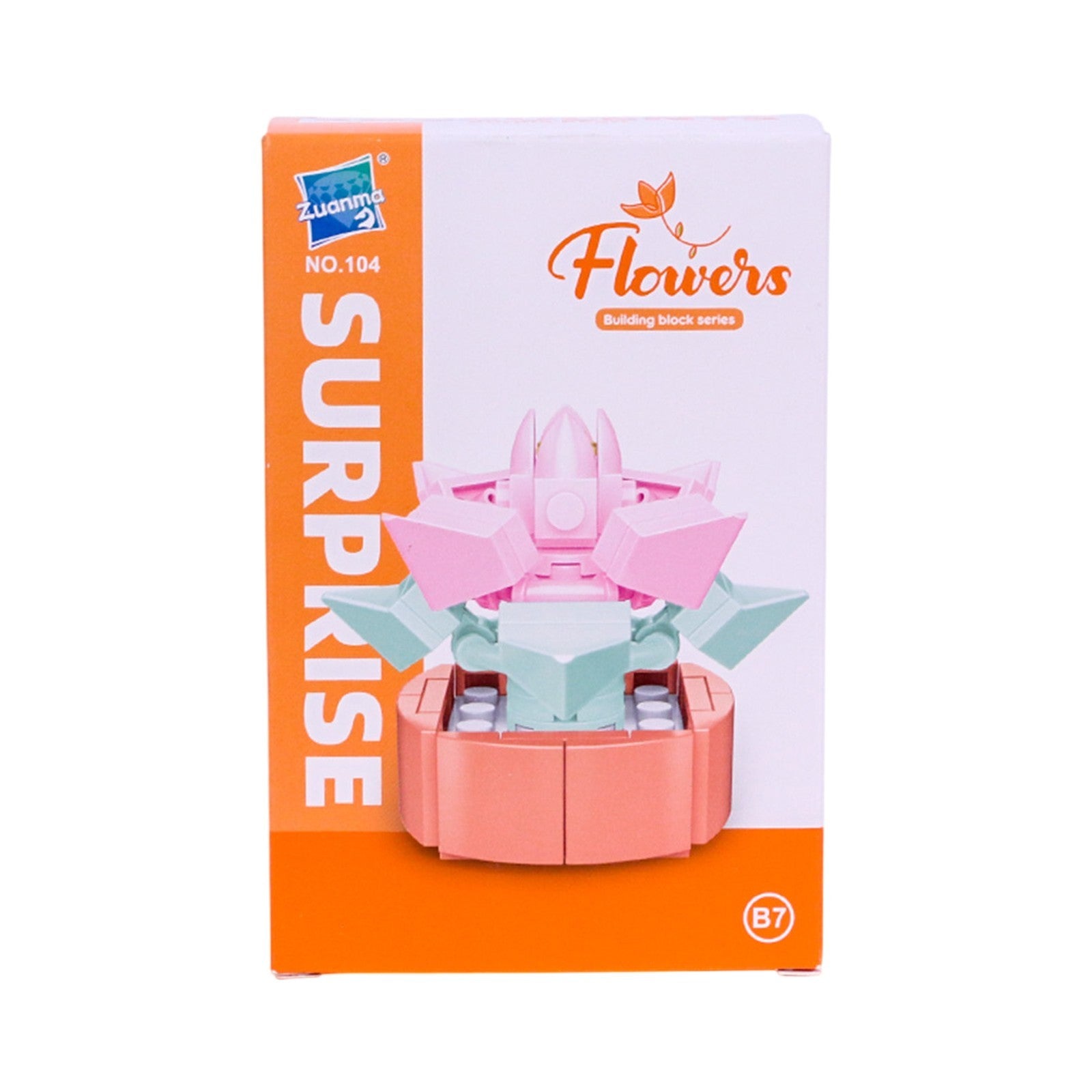 Roses en Briques – Série Flowers Building Block - Librairie Oxford City