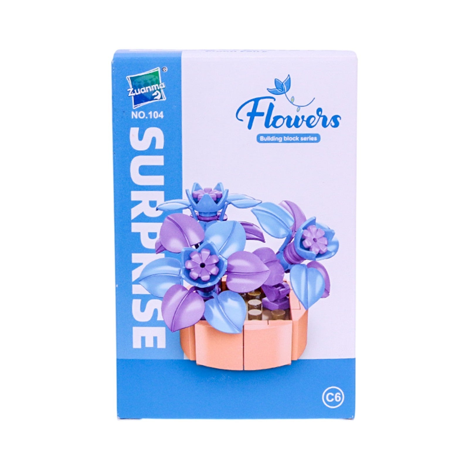 Roses en Briques – Série Flowers Building Block - Librairie Oxford City