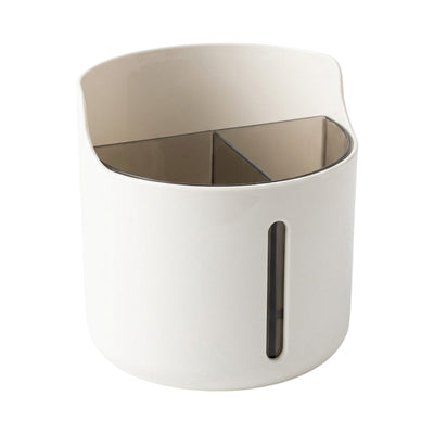 Porte - Stylo de Bureau Grand Format avec Compartiments — Blanc - Librairie Oxford City
