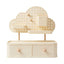Organiseur de Bureau Nuage avec Tiroirs et Pegboard — Beige - Librairie Oxford City