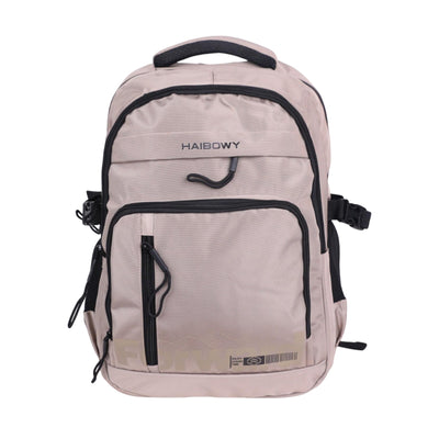 Haibowy Sac à Dos Scolaire Grand Format — Rose & Noir - Librairie Oxford City