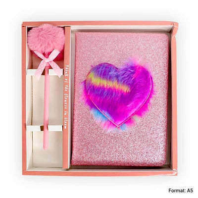 Coffret Notebook A5 Heart - Librairie Oxford City