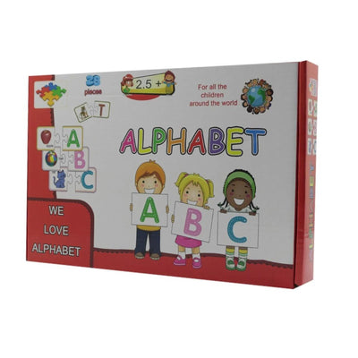 Coffret puzzle ALPHABET ANGLAIS - Librairie Oxford City