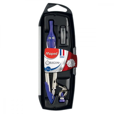 COMPAS ORIGIN INTERCHANGEABLE 3PCS MAPED - Librairie Oxford City
