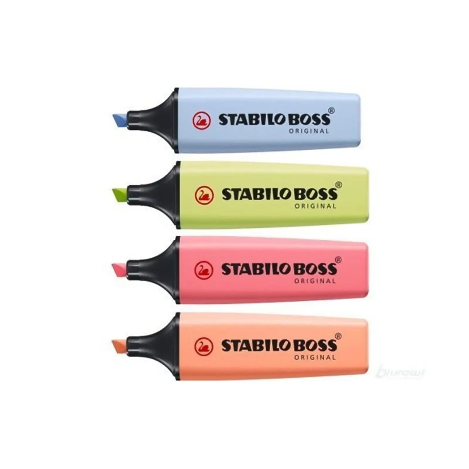 🌸 STABILO BOSS ORIGINAL – Pochette Pastel Harmony (x4) 💗💜💙💛 - Librairie Oxford City