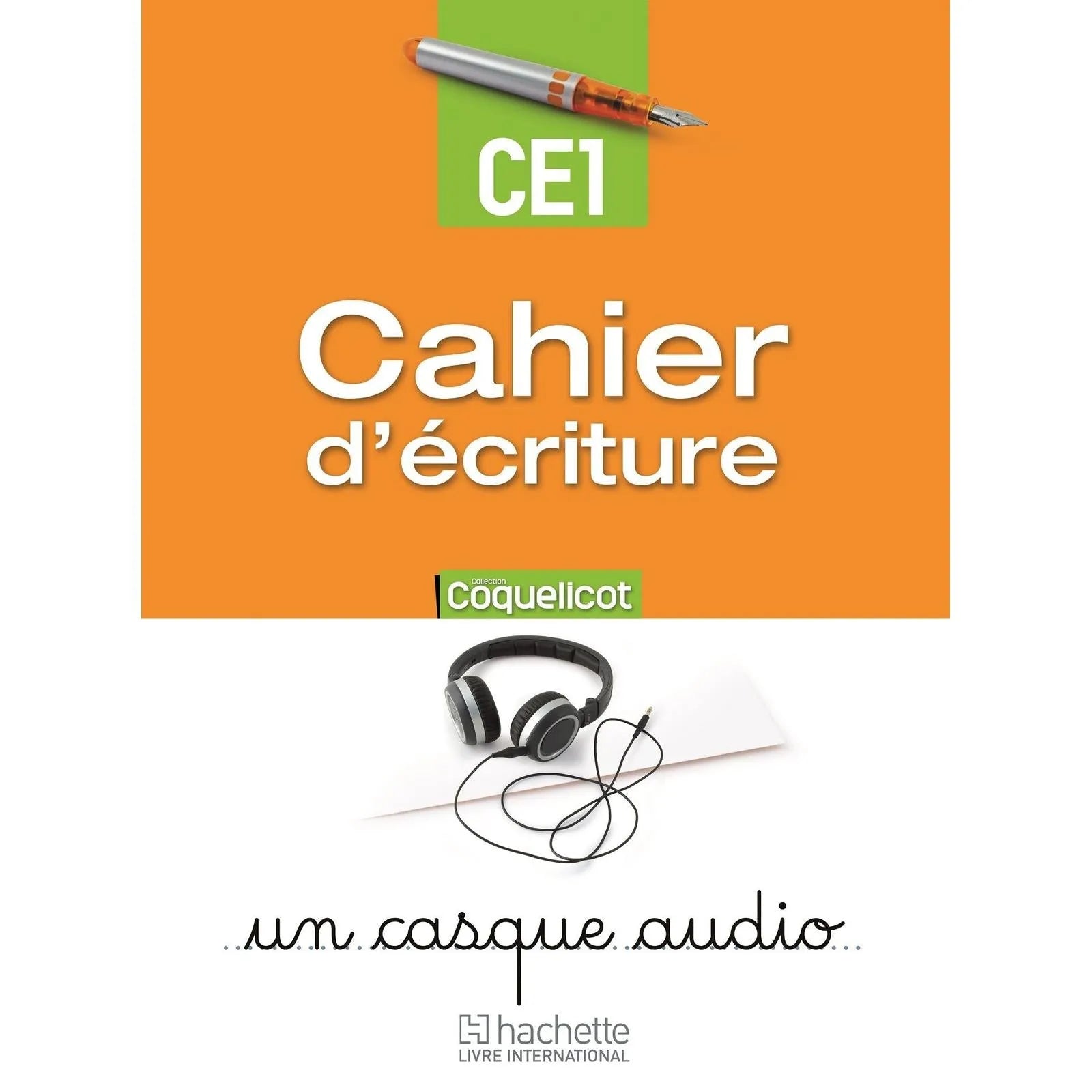 Coquelicot - Français - CE1 - Cahier d'écriture - Librairie Oxford City