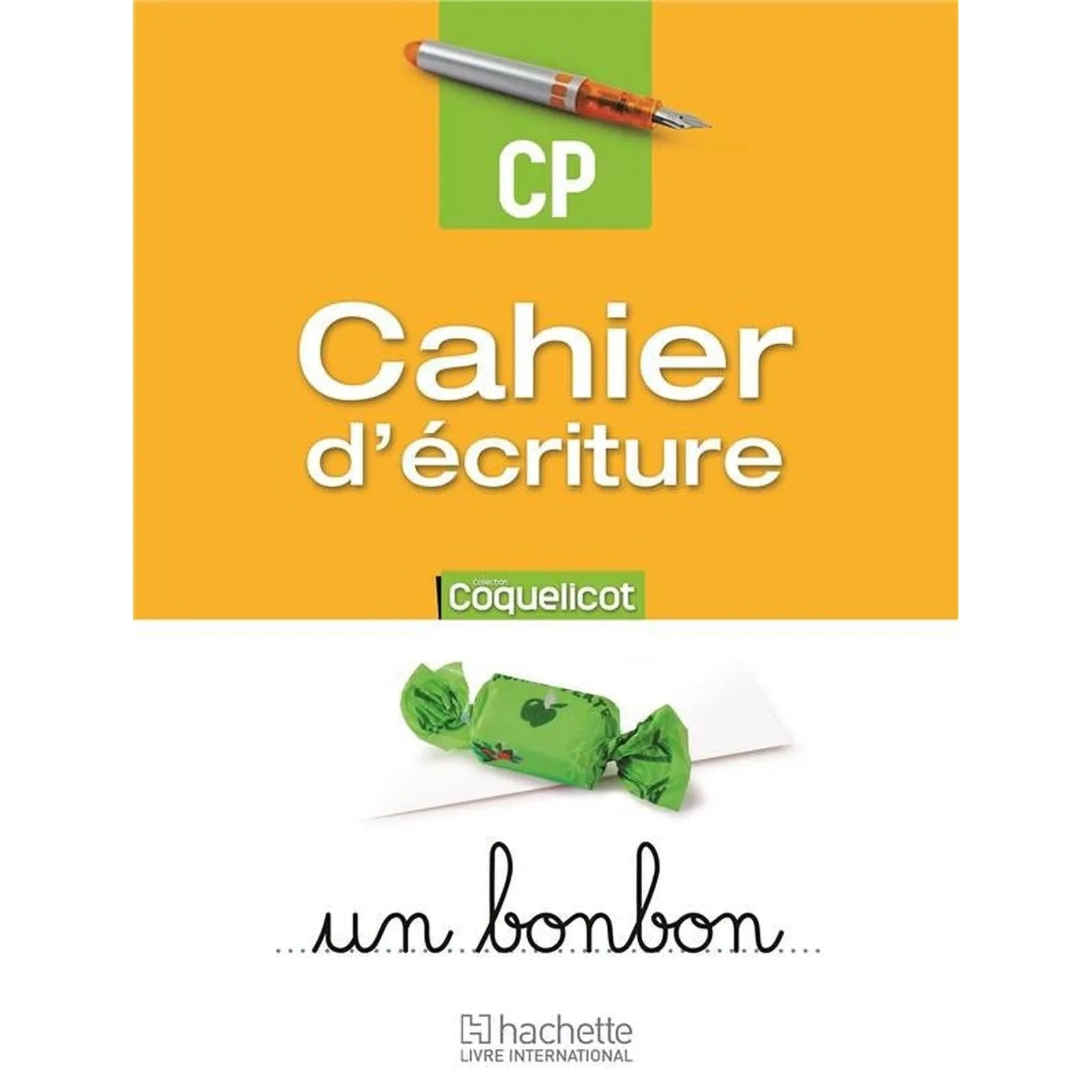Coquelicot - Français - CP - Cahier d'écriture - Librairie Oxford City