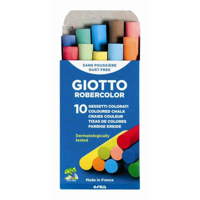 Craies couleur de 10 GIOTTO ROBERCOLOR - Librairie Oxford City
