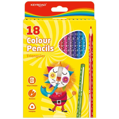 CRAYON COULEUR 18*18 - Librairie Oxford City