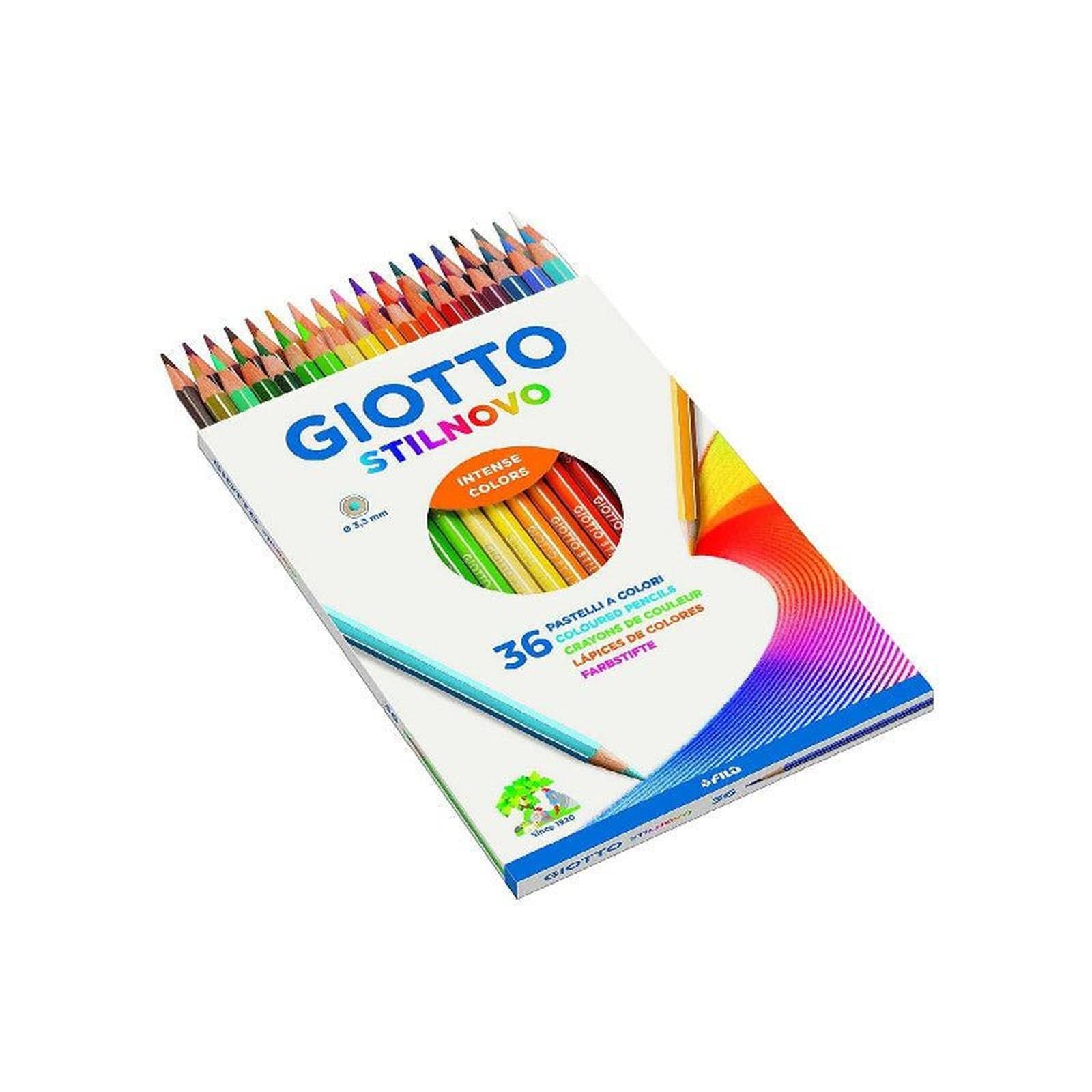 CRAYON COULEUR 36*18 STILNOVO GIOTTO - Librairie Oxford City