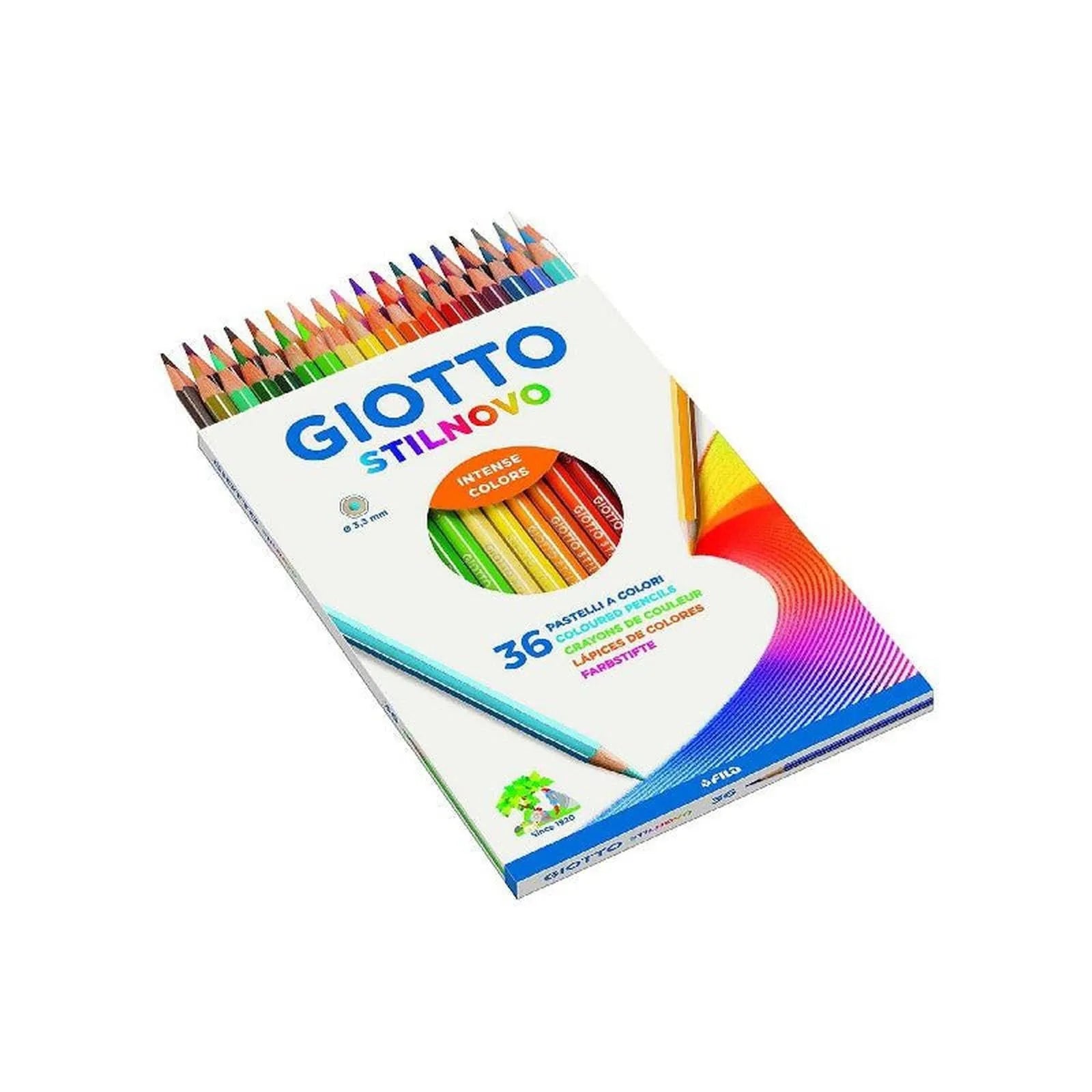 CRAYON COULEUR 36*18 STILNOVO GIOTTO - Librairie Oxford City