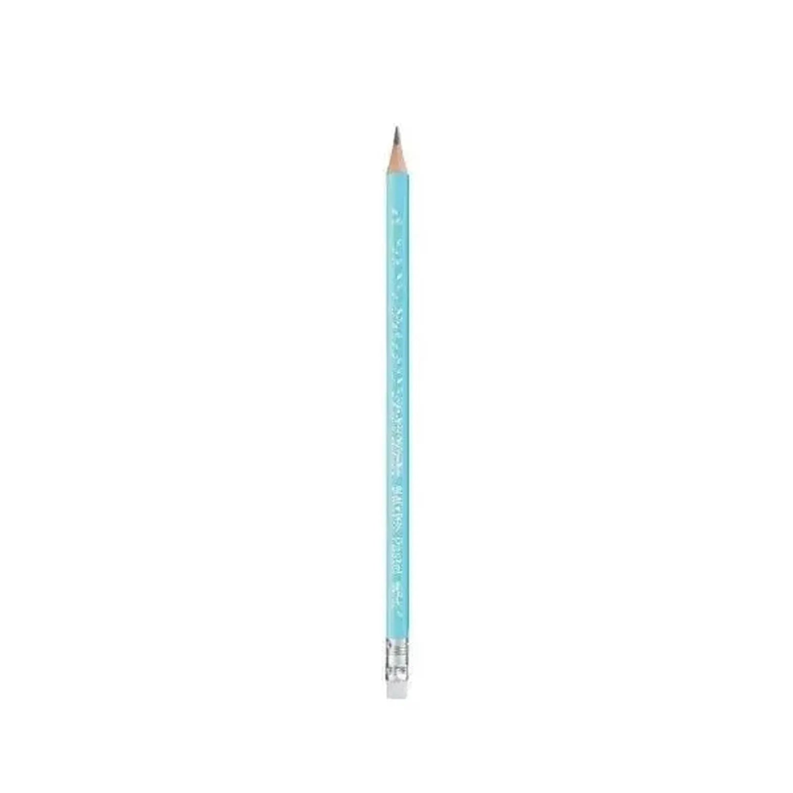 Crayon Noir HB Pastel EMBOUT Gomme - Librairie Oxford City