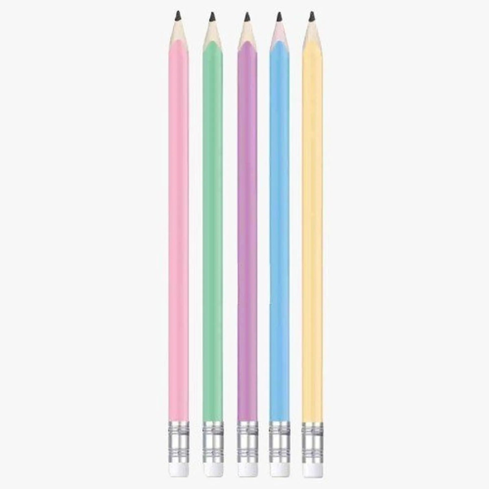 Crayon noir HB2 Couleur Pastel + Gomme - KEYROAD - Librairie Oxford City