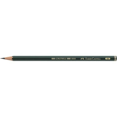 Crayon papier 9000 2B hexagonal mine - Faber Castell - Librairie Oxford City