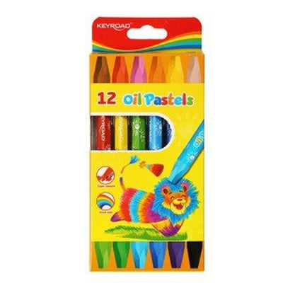 CRAYON PASTEL A HUILE DE 12 - Librairie Oxford City