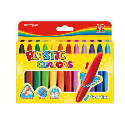 CRAYON WAX DE 12 TWIN - TIPS - Librairie Oxford City
