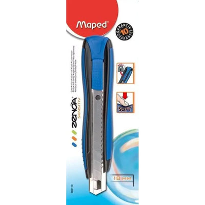 CUTTER 18MM ZENOA MAPED - Librairie Oxford City