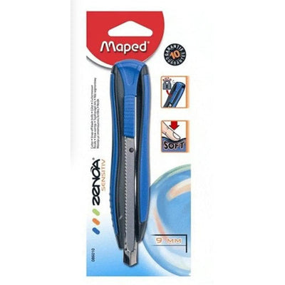 Cutter Zenoa 9MM BLS 086010 MAPED - Librairie Oxford City