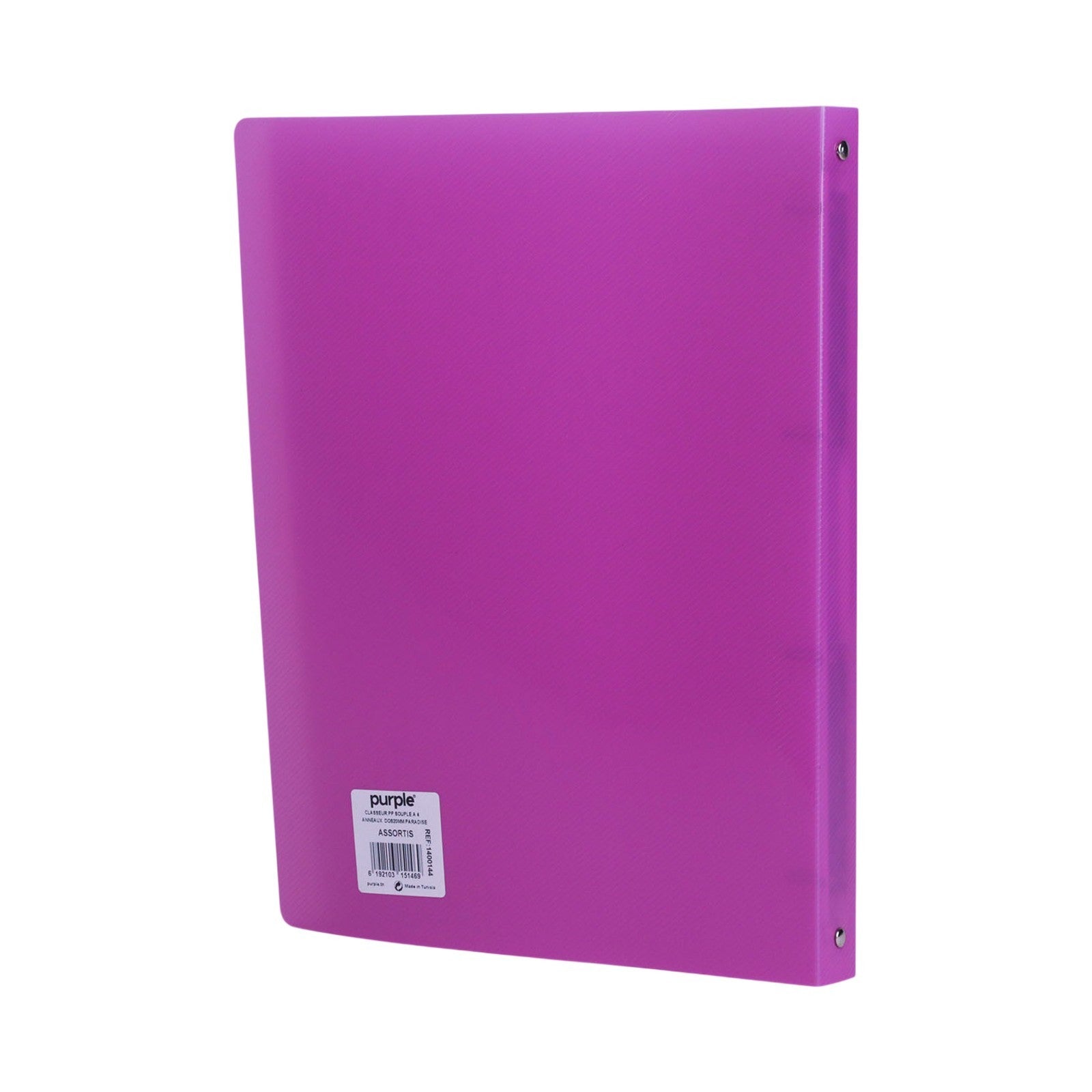 Classeur PP Souple Purple Paradise A4 Dos 20mm – 4 Anneaux – Assortis - Librairie Oxford City