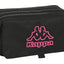 Trousse Kappa 3 compartiments noir et rose en polyester