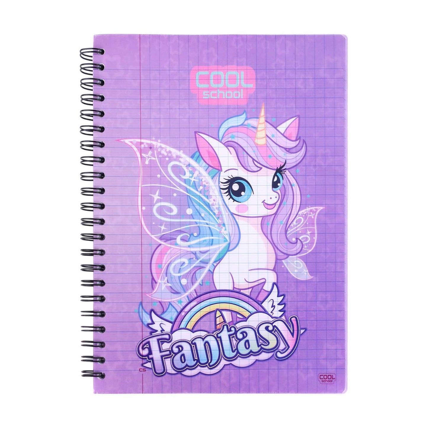 Cool School - Cahier à Spirale 300 Pages Grand Format - Librairie Oxford City