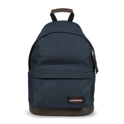 Sac à dos Eastpak Wyoming en polyester — coloris bleu, noir et marron