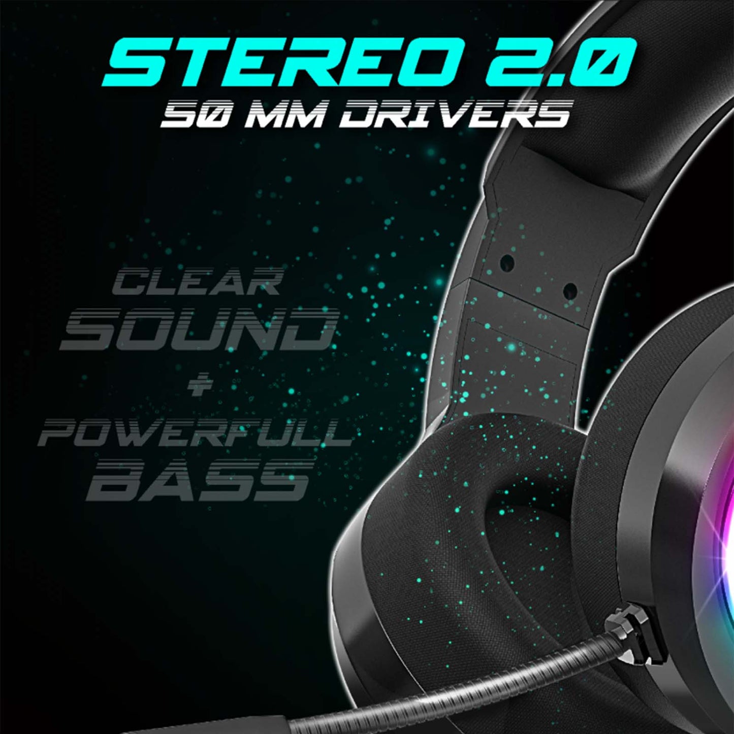 Casque Gaming PRO - H8 DARK - Librairie Oxford City