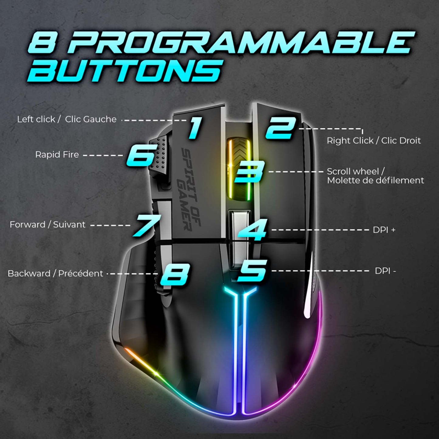 PRO M5 FONCÉ SANS FIL - Librairie Oxford City