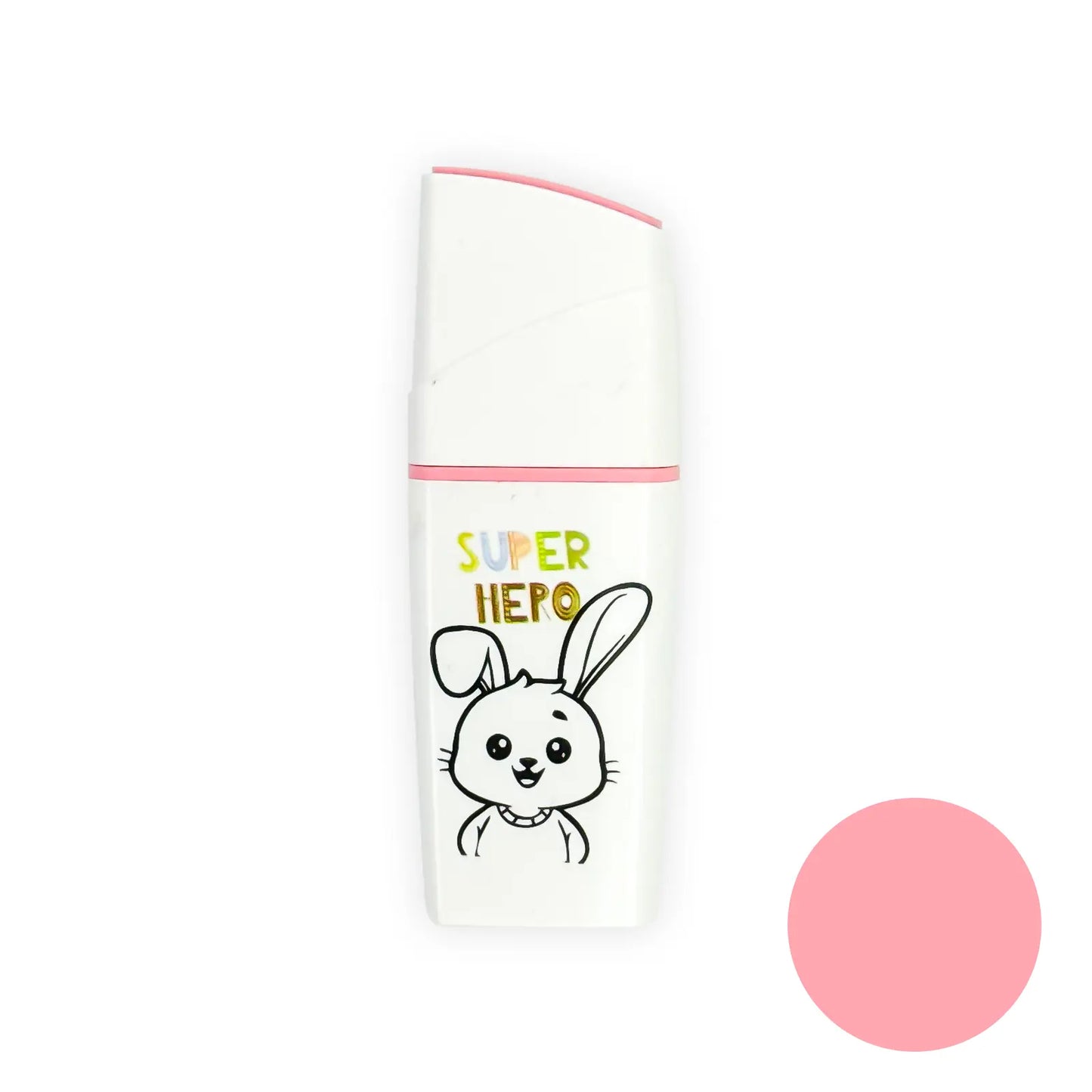 ✨ CoolSchool – Mini Highlighters Kids Edition 🐰🦌🐻🐱🦘🐨 (7,5 x 2 cm) - Librairie Oxford City