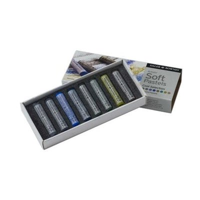 Daler - Rowney Soft Pastels - Cool Selection Set of 8 - Librairie Oxford City