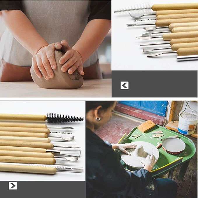 Kit 11 Outils de Modelage — Bois et Métal - Librairie Oxford City
