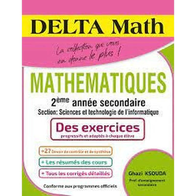 DELTA Math 2ème année secondaire - Librairie Oxford City