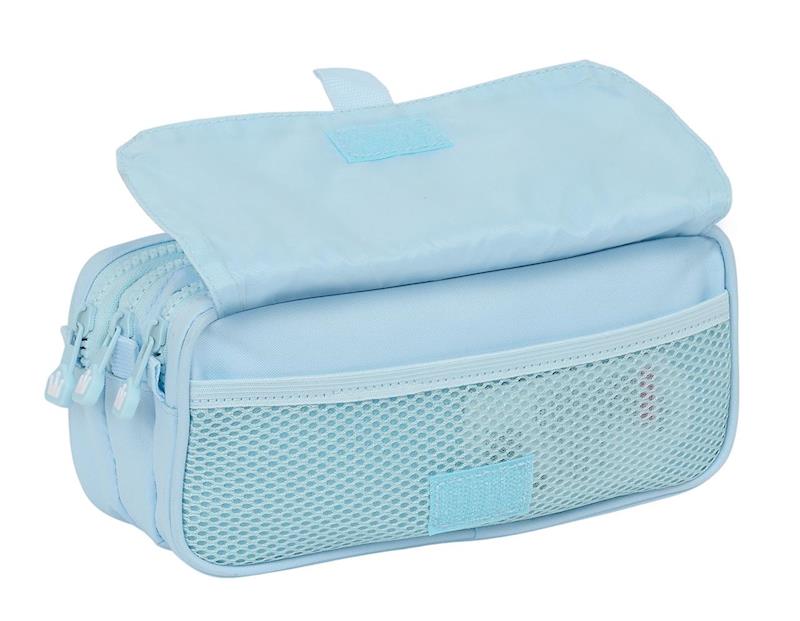 Trousse Safta Glowlab 3 Compartiments — Bleu & Jaune