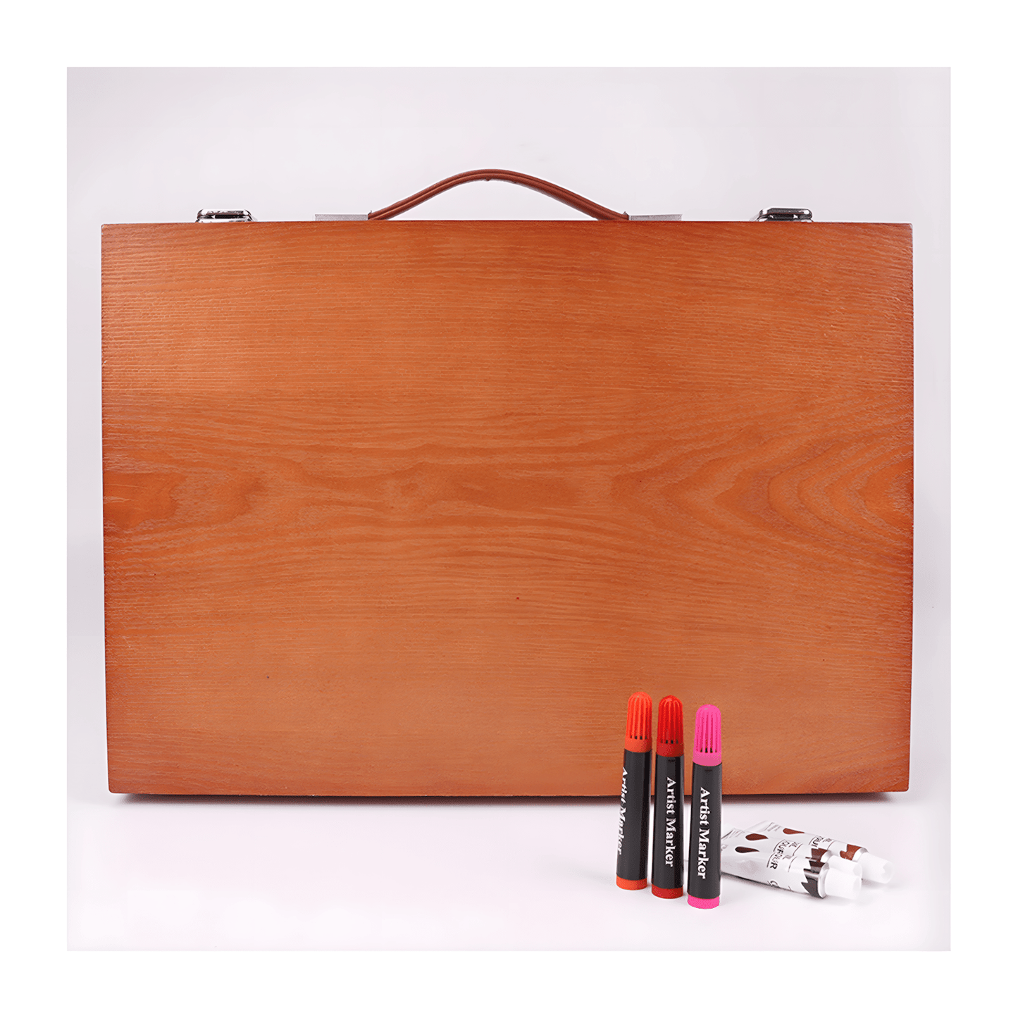 Coffret Dessin & Peinture Complet en Bois – Set Artistique 174 Pièces - Librairie Oxford City