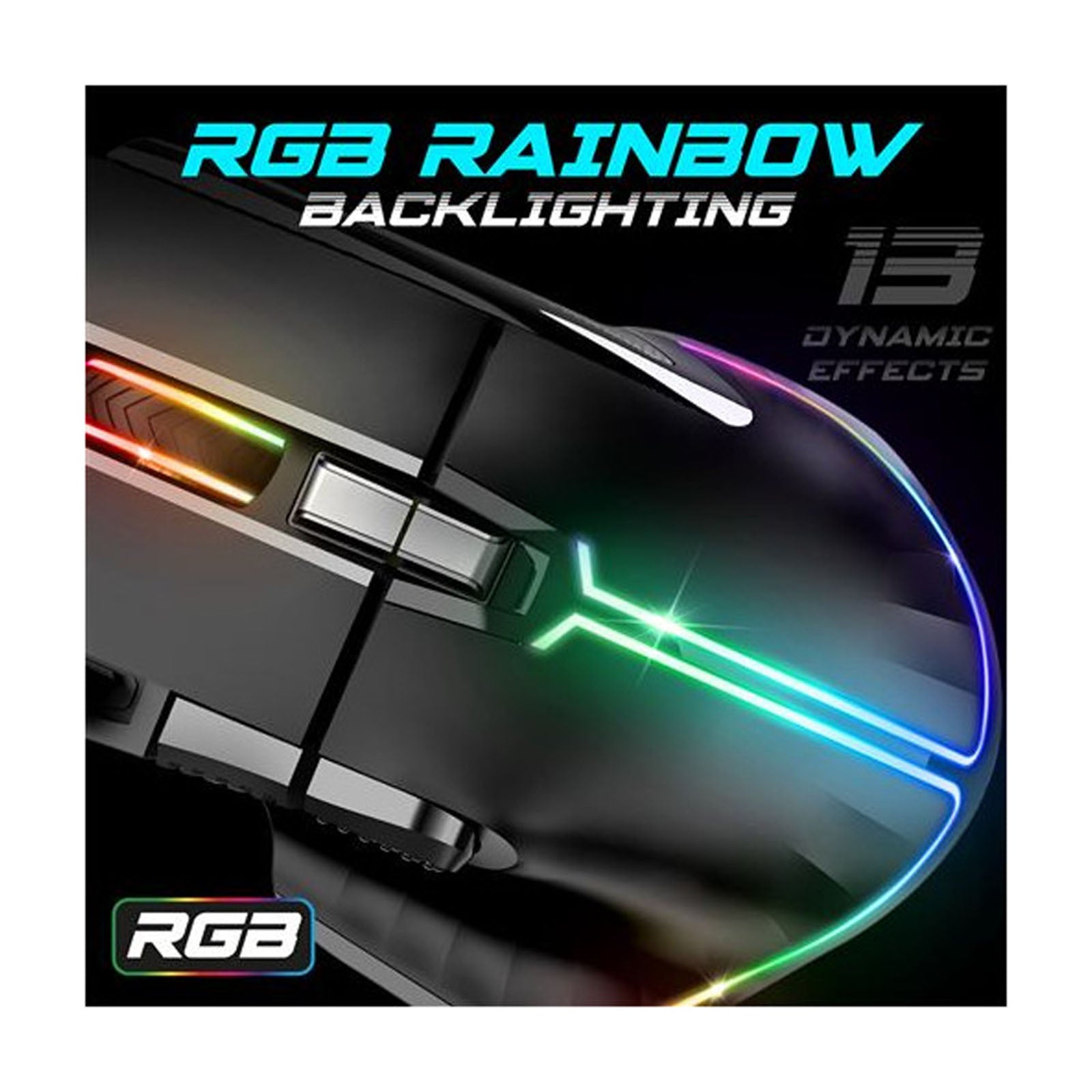 Souris d'ordinateur - Filaire - Gamer - Programmable - Rétroéclairé - Spirit of Gamer - PRO M5 - Librairie Oxford City