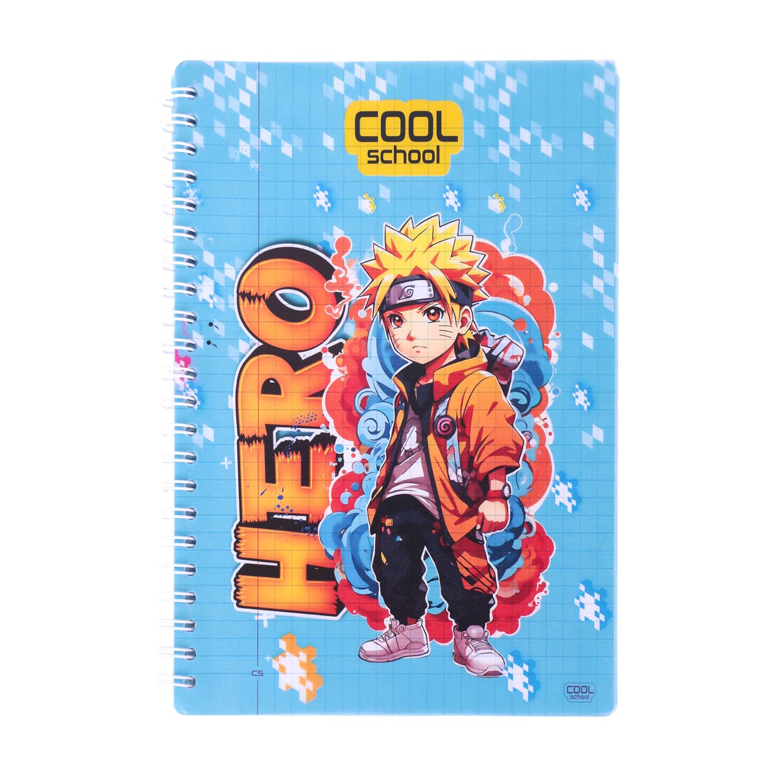 Cool School - Cahier à Spirale 192 Pages Grand Format - Librairie Oxford City