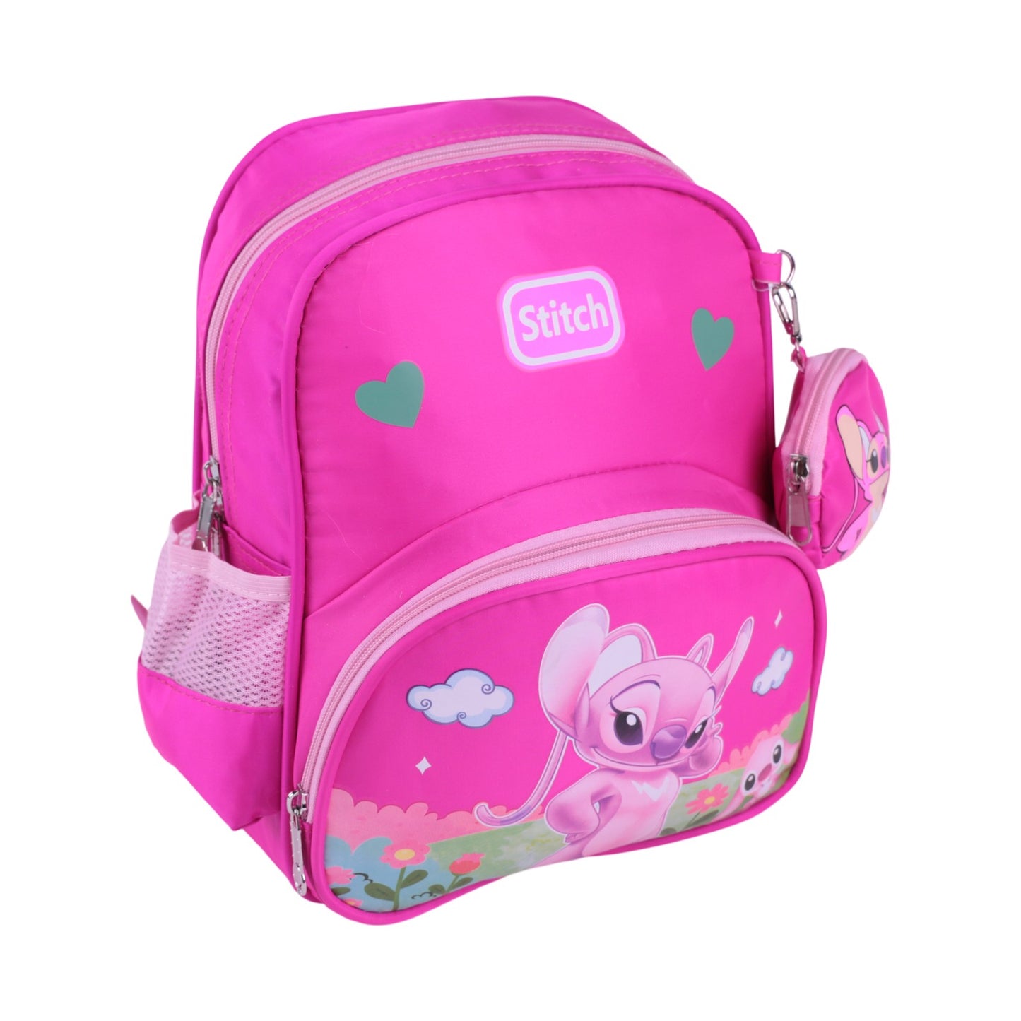 Cartable Stitch avec Porte-Monnaie — Sac à Dos Enfant - Librairie Oxford City