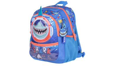 JasmineStar - Cartable Requin 3D Enfant Bleu & Orange - Librairie Oxford City