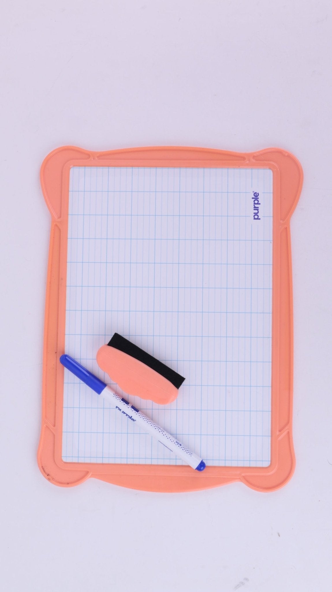 Ardoise Effaçable Purple avec Lignage Seyès — Pack Stylo + Brosse - Librairie Oxford City