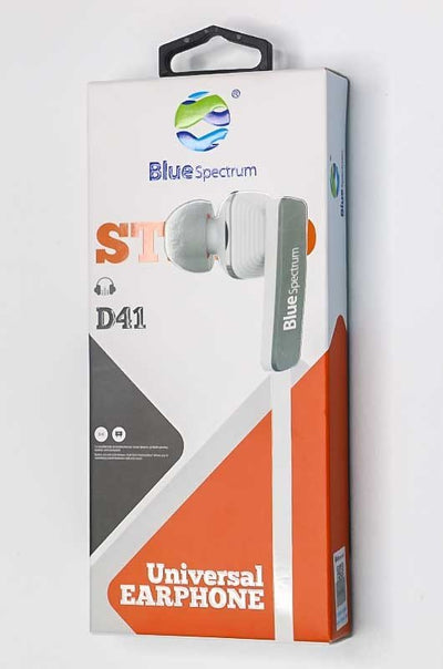 Écouteurs stereo D41 BlueSpectrum - Librairie Oxford City