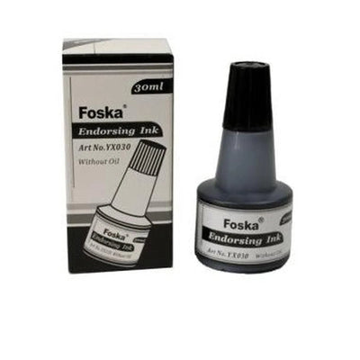 Endorsing INK FOSKA Black - Librairie Oxford City