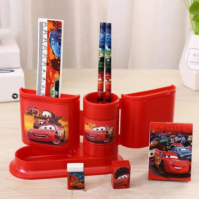 Ensemble - porte Stylos - Double (Cars - Disney) - Librairie Oxford City