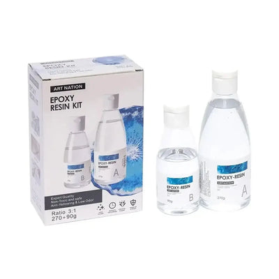 Pack Résine Époxy + Moules Silicone – Kit Création DIY (Plateaux & Décorations) - Librairie Oxford City