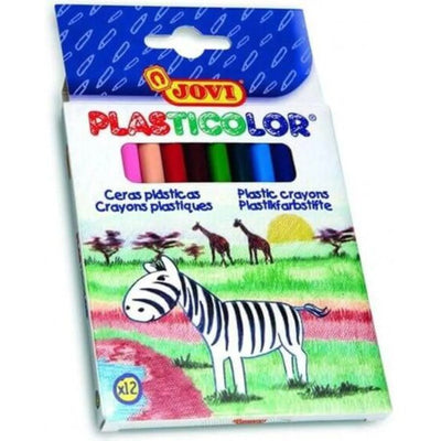 ETUI 12 CRAYONS PLASTIQUES JOVI ART - Librairie Oxford City