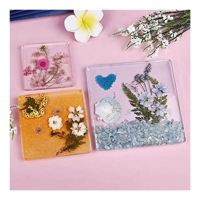 Pack Résine Époxy + Moules Silicone – Kit Création DIY (Plateaux & Décorations) - Librairie Oxford City
