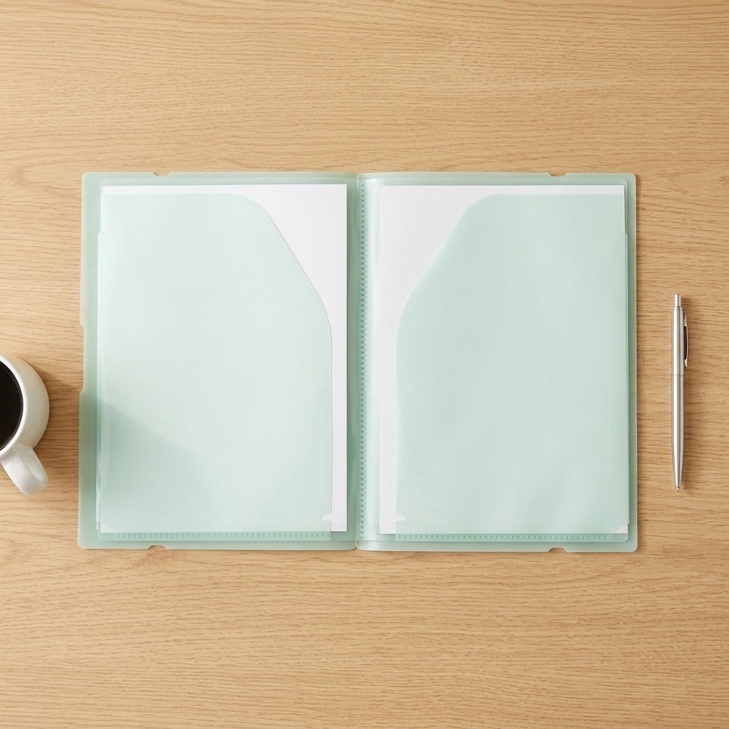 Chemise à Coin Clear Book A5 12 Positions — Vert / Rose / Violet - Librairie Oxford City